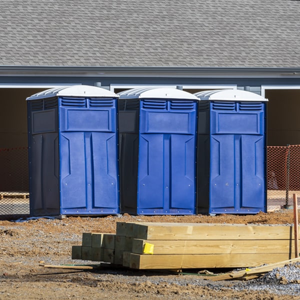 how do you ensure the portable restrooms are secure and safe from vandalism during an event in Tunbridge Vermont